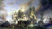 Clarkson Frederick Stanfield The Battle of Trafalgar Germany oil painting artist
